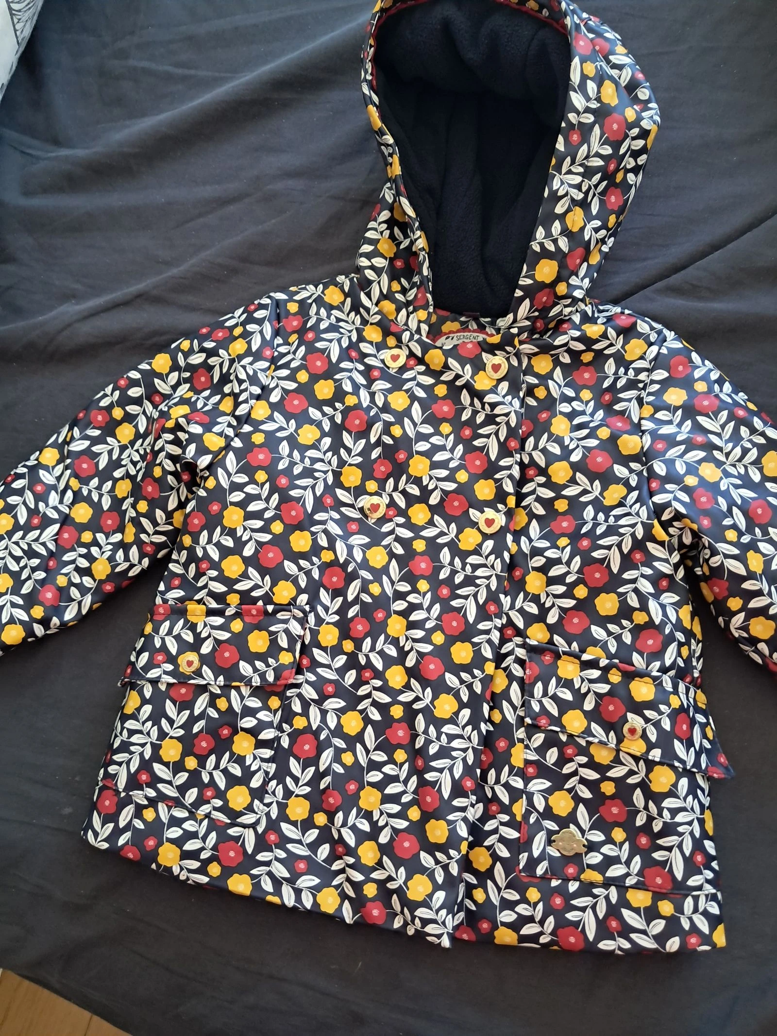 Manteau imperméable 18 mois sergent major 